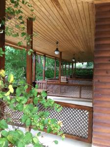 A balcony or terrace at Uyku Vadisi Hotel