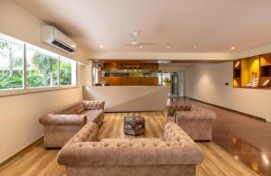 Istumisnurk majutusasutuses Siara Styles Amba Suites, Gandhinagar