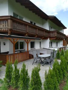 Balkón alebo terasa v ubytovaní Appartementhaus Gleirscher + 22 fotografií