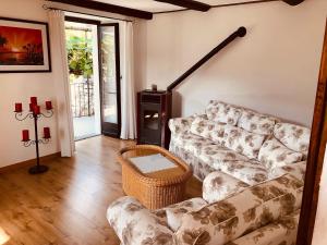 Posezení v ubytování Casa Ruscada