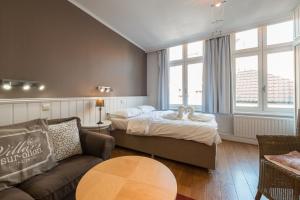 Postel nebo postele na pokoji v ubytování Hotel Leopold