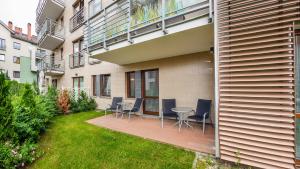 Vonkajšia záhrada v ubytovaní Sopot Residence - Sea Deluxe apartment A