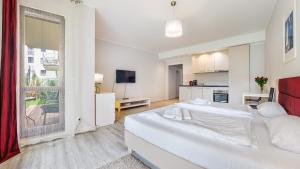 Kuchyňa alebo kuchynka v ubytovaní Sopot Residence - Sea Deluxe apartment A + 10 fotografií