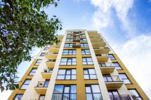 Το κτήριο όπου στεγάζεται  το διαμέρισμα