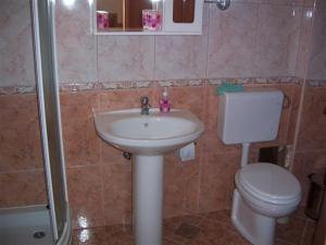 Koupelna v ubytování APARTMAN Nikolina + 12 fotografií