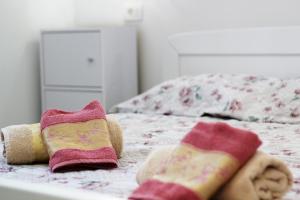 Postel nebo postele na pokoji v ubytování Apartment Kala