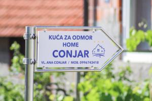 Certifikát, hodnocení, plakát nebo jiný dokument vystavený v ubytování CONJAR