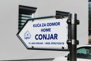 Certifikát, hodnocení, plakát nebo jiný dokument vystavený v ubytování CONJAR