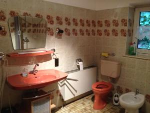 Koupelna v ubytování Haus an der Diemel + 37 fotografií