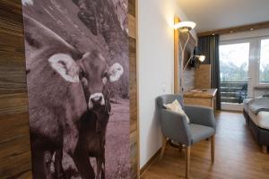 Et opholdsområde på Gästehaus Wildbach