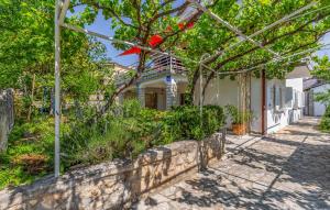 Κήπος έξω από το Apartments Pimpinella