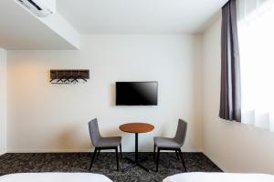 TV a/nebo společenská místnost v ubytování M's Hotel Gojo Odawara + 20 fotografií