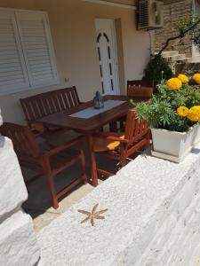 Patio nebo venkovní prostory v ubytování Apartment M&M