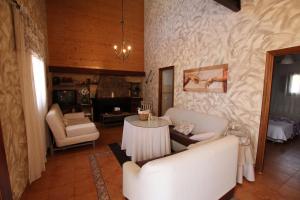 Posezení v ubytování Chalet en Librilla