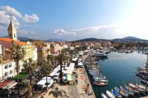 Naturlandskabet i nærheden af feriehuset