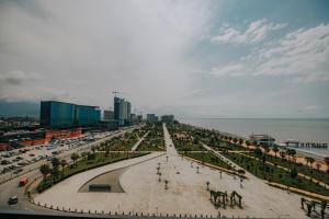 Nespecifikovaný výhled na moře nebo výhled na moře při pohledu z hotelu