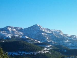 A general mountain view or a mountain view taken from the country house