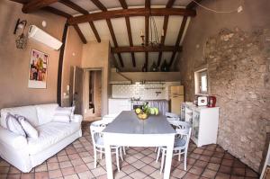 A seating area at CASA VIRGINIA