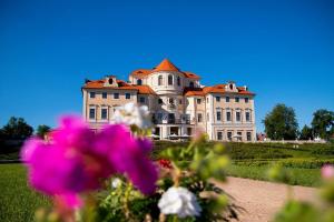Vrt pred nastanitvijo Château Liblice