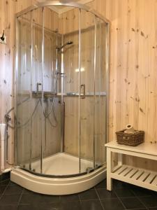 Ванна кімната в Kvamseter Lodge - Mountain Apartments