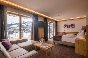 Postel nebo postele na pokoji v ubytování Hotel Zentral ****superior