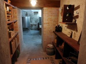 Koupelna v ubytování B&B Casa Cirillo and Urban winery