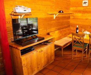 Kuchyňa alebo kuchynka v ubytovaní Chalet Hebalm