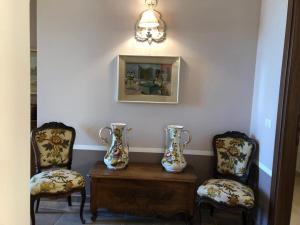 O zonă de relaxare la Le Stanze del Borgo