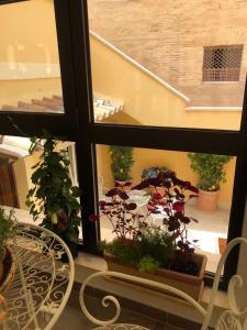 Un balcon sau o terasă la Le Stanze del Borgo