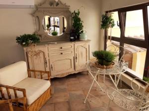 O zonă de relaxare la Le Stanze del Borgo