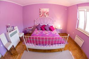 Krevet ili kreveti u jedinici u okviru objekta Apartman Kotor