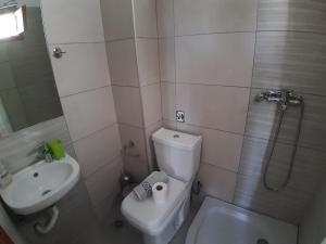 Koupelna v ubytování Rappos Studios