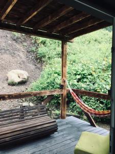 Vonkajšia záhrada v ubytovaní BagriWood Lodges (Лоджі БагріВуд)