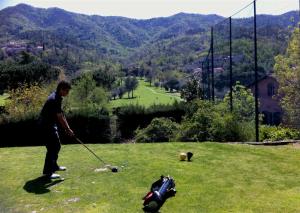 Golf pri penzióne alebo okolí