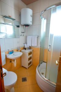 Koupelna v ubytování Apartment Franić
