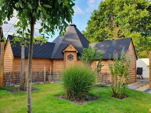 Zahrada ubytování B&B Dennenbos