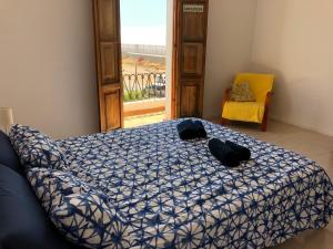 Posteľ alebo postele v izbe v ubytovaní Apartamento Puerto de Sagunto Playa