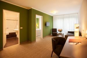Posezení v ubytování Hotel Spree-idyll