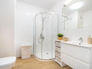 Kúpeľňa v ubytovaní Apartament Happy Time SPA - Kołobrzeg