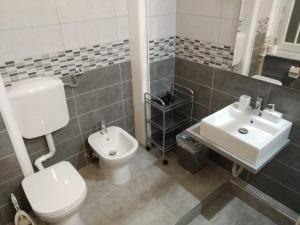 Koupelna v ubytování Nik rooms