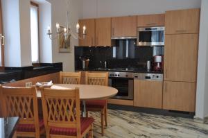 Kuchnia lub aneks kuchenny w obiekcie Abanico Appartements