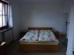 Säng eller sängar i ett rum på Apartmán Augsten