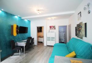 Kuchyň nebo kuchyňský kout v ubytování Apartment Kala