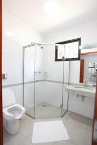 Koupelna v ubytování Hotel Recreio São Jorge