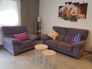 Zona de estar de Apartamento Las Hermanas