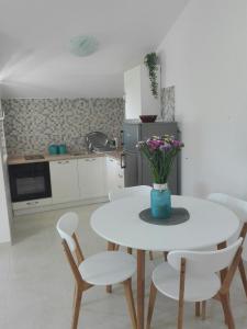 Kuchyň nebo kuchyňský kout v ubytování Apartments Barić Kučište