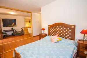 Posteľ alebo postele v izbe v ubytovaní Cubo´s Casa Rural La Cañada de Coín + 34 fotografií