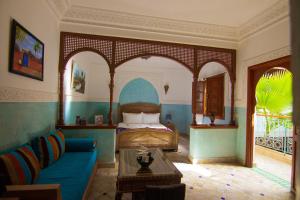 Posezení v ubytování Riad Atlas Acacia