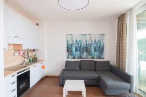 A kitchen or kitchenette at Luxury Apartment