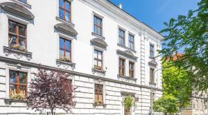 Het gebouw waarin het aparthotel zich bevindt